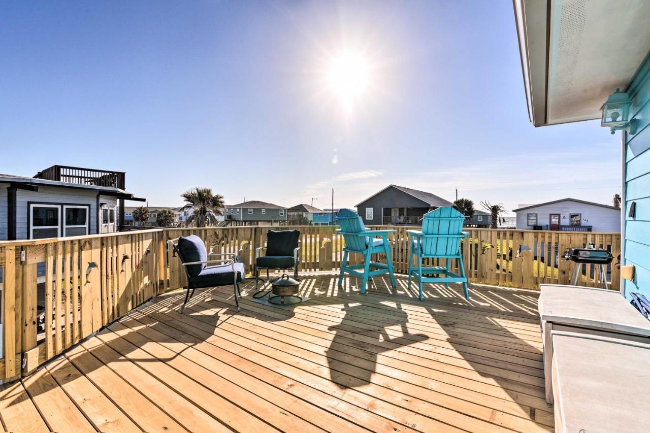 Surfside Escape With Deck About 1 Block To Beach! Freeport Exterior photo