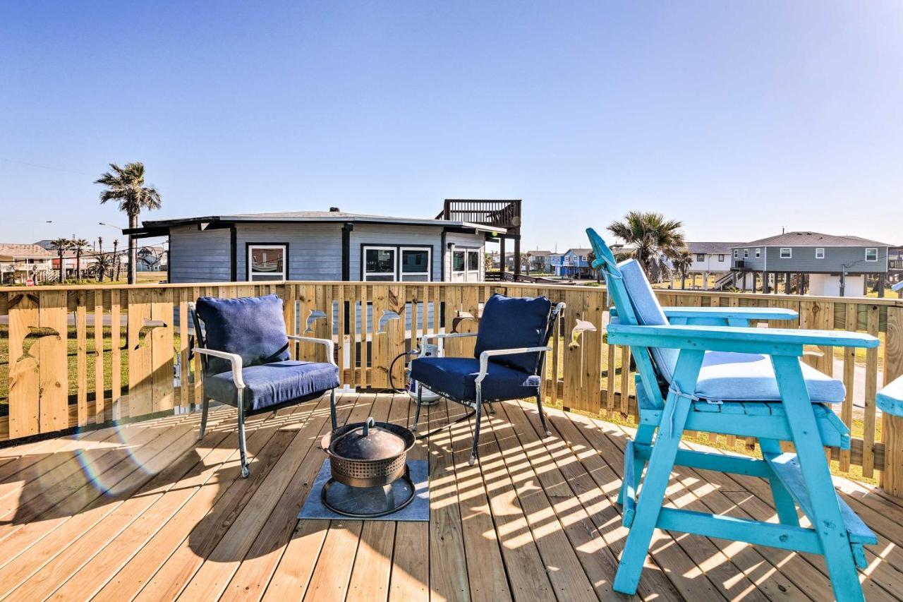 Surfside Escape With Deck About 1 Block To Beach! Freeport Exterior photo